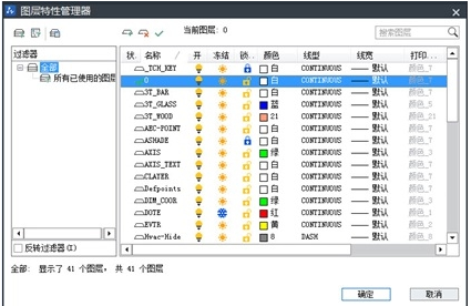 CAD圖層功能的三種用法 CAD圖層功能的三種用法