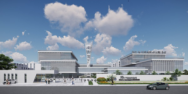 圖:禾川科技新廠區(qū)(建設(shè)中)效果圖